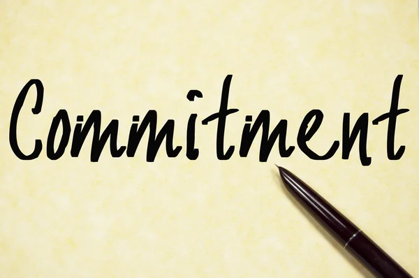 Commitment