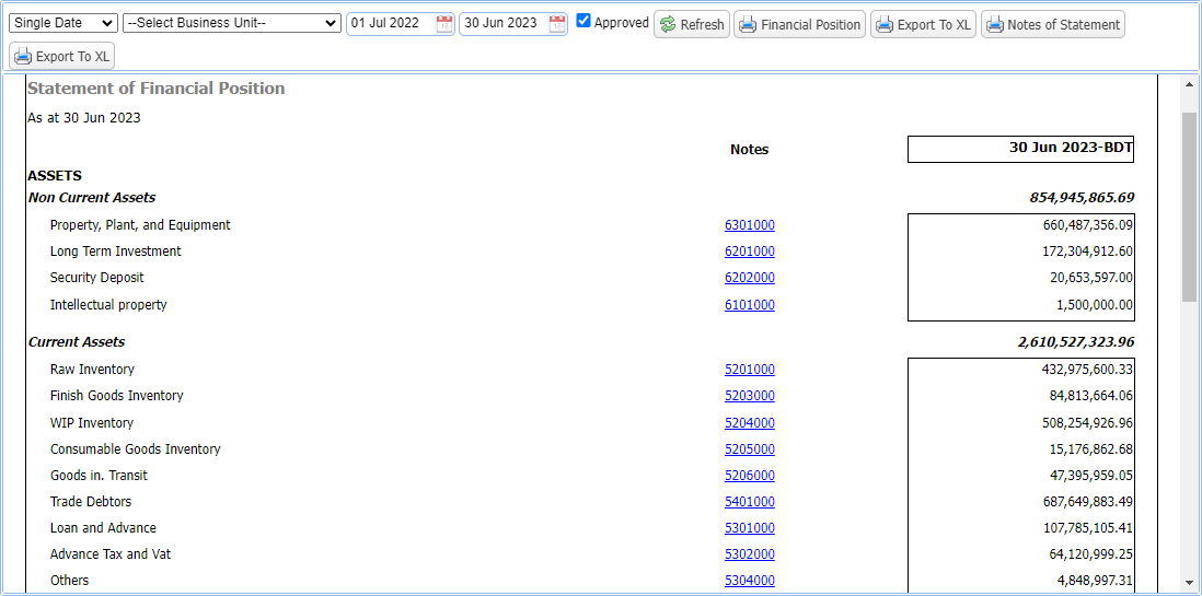 Accounting & Finance Dashboard