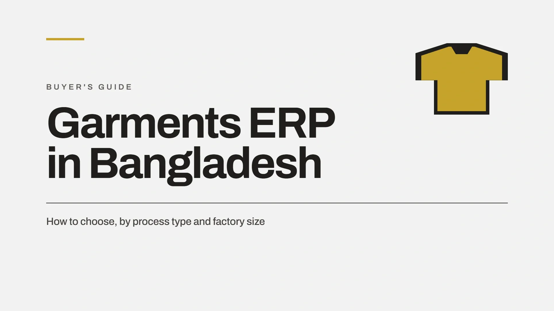 Best Garments ERP Software in Bangladesh: How to Choose
